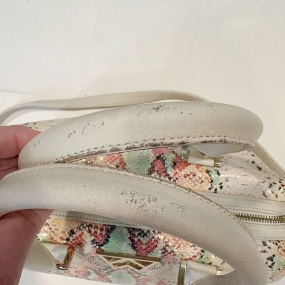 Kelly Wynne I Dare You Handbag Python Leather $405.00 - Picture 11 of 11